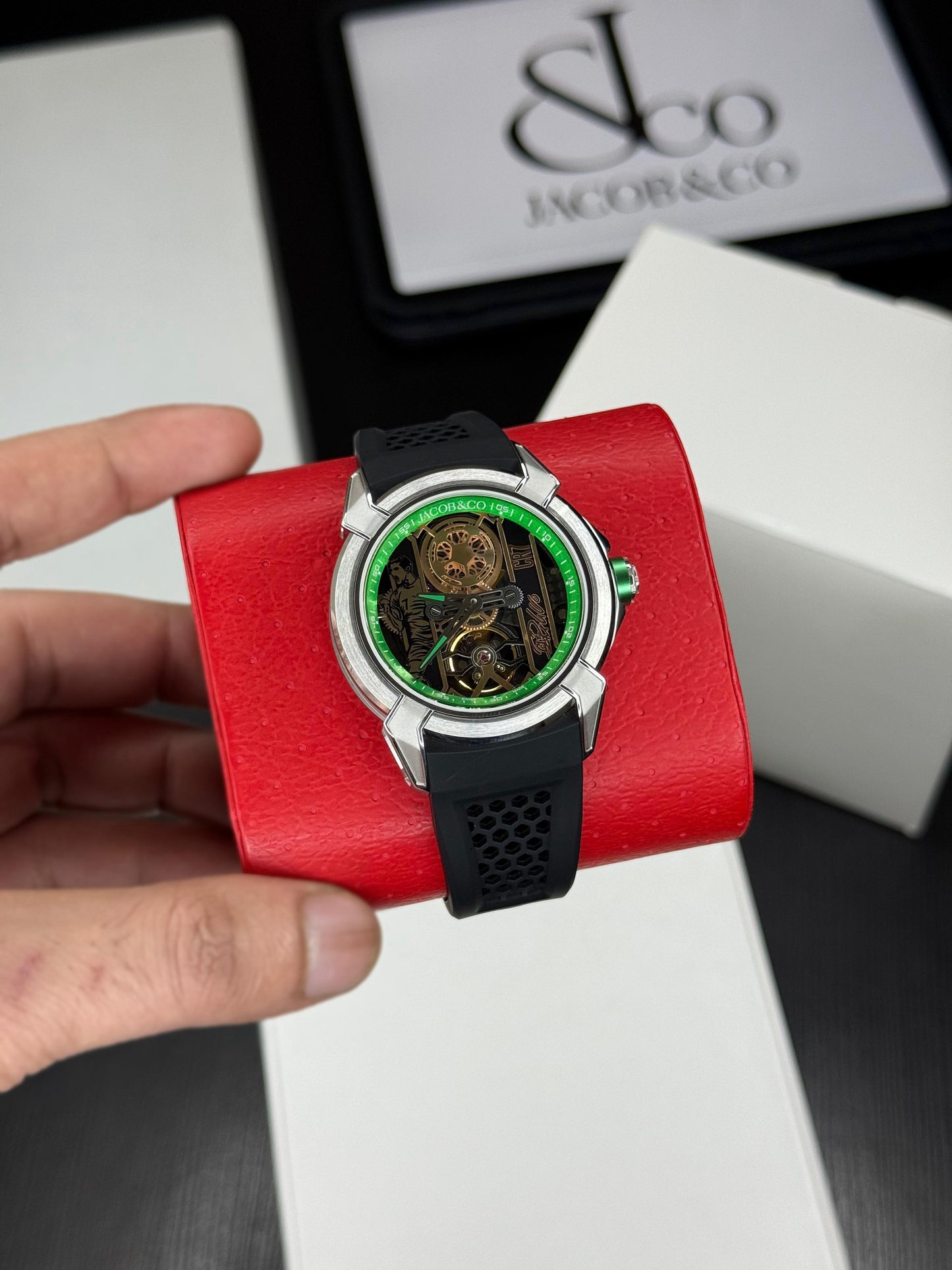 CR7-Inspired Men’s Automatic Watch - Titanium Case | Sapphire Glass