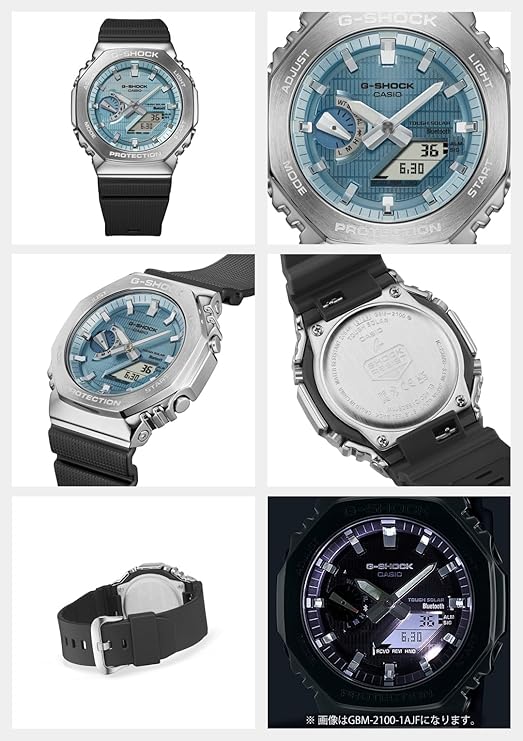 Men’s Digital-Analog Watch with Auto Light – 200M Water Resistant