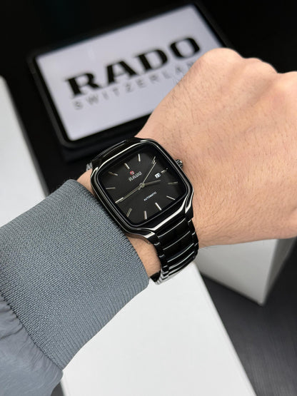 True Square Hot Selling Men’s Watch – Black Dial | Sapphire Crystal Glass