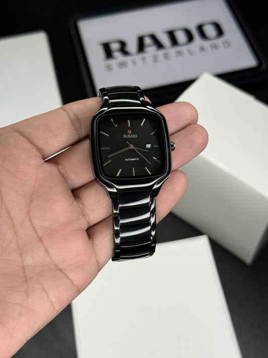 True Square Hot Selling Men’s Watch – Black Dial | Sapphire Crystal Glass