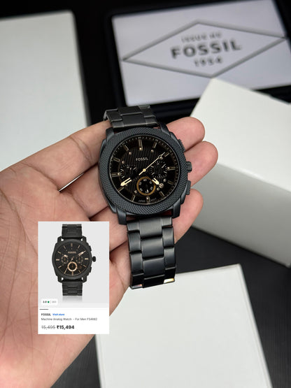 Premium Men’s Quartz Chronograph Watch – Industrial Design