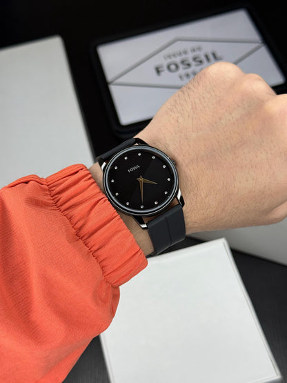 Men’s Casual Watch | Two-Tone Dial | Rubber Strap