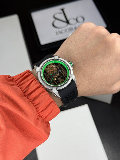 CR7-Inspired Men’s Automatic Watch - Titanium Case | Sapphire Glass