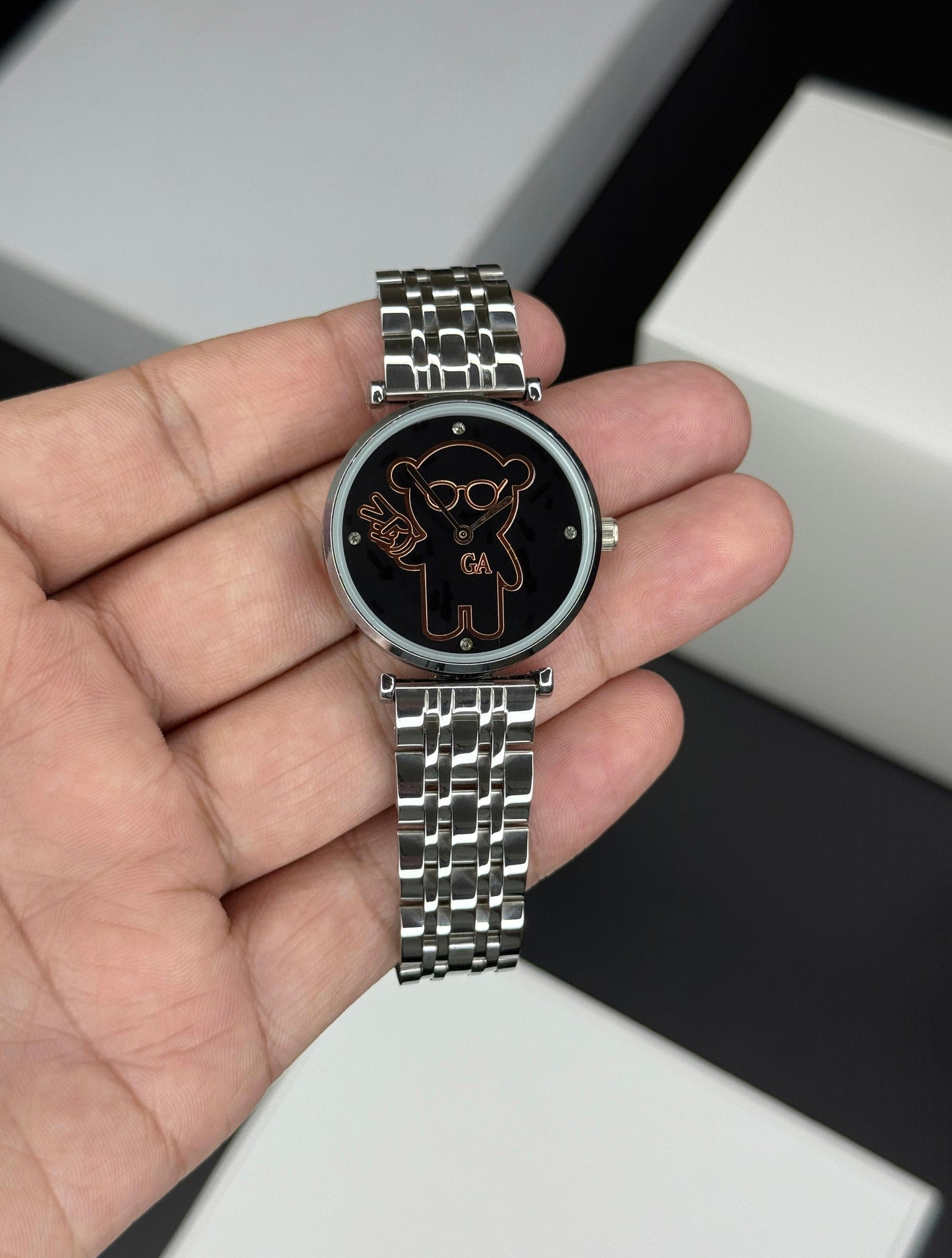 Rakhi Special Women’s Watch – Black Dial | Sleek Design