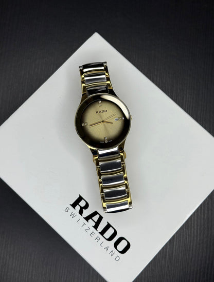 Luxury Jubilee-Style Men’s Watch – Two-Tone Steel | Round Dial