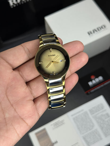 Luxury Jubilee-Style Men’s Watch – Two-Tone Steel | Round Dial