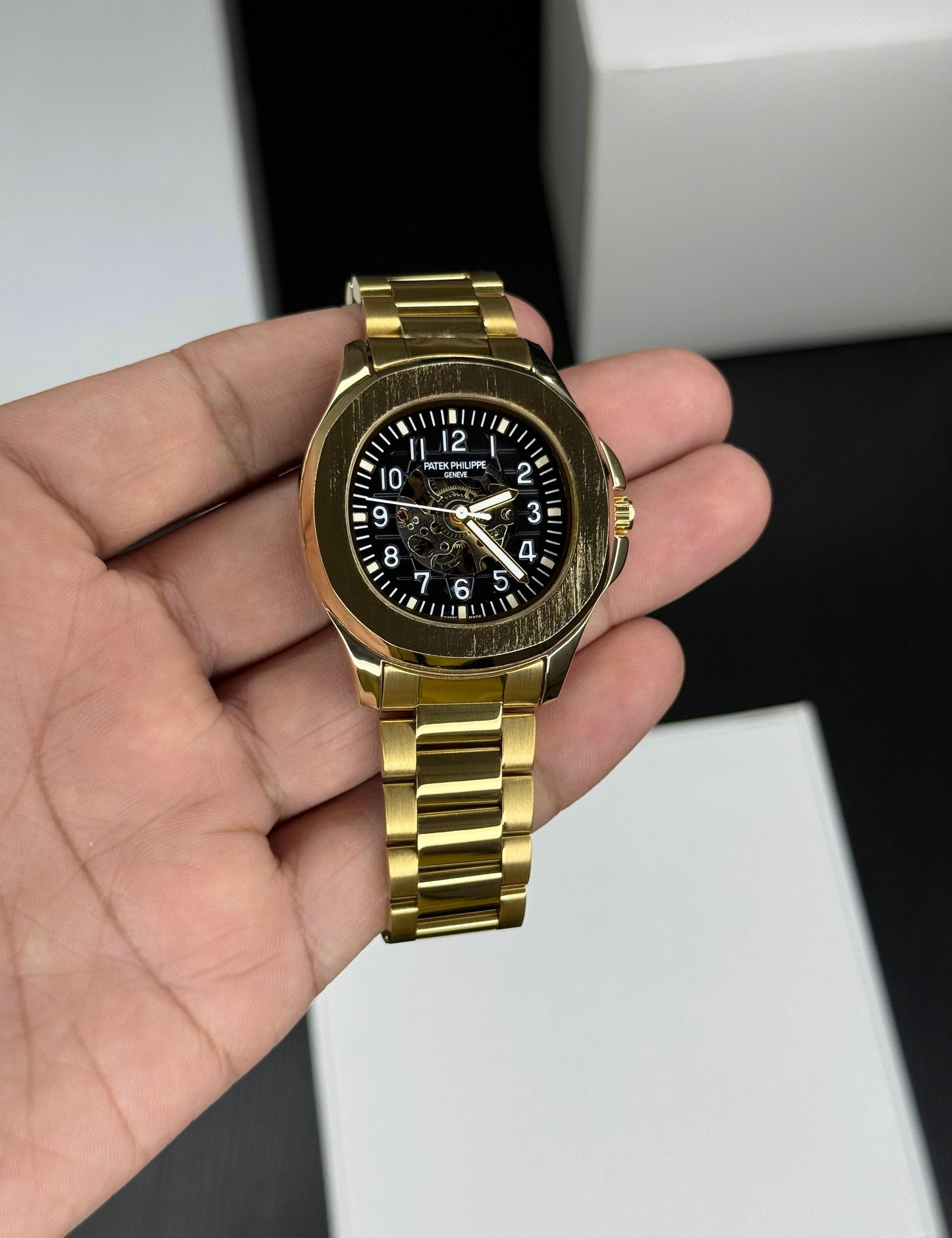 Men’s Automatic Mechanical Watch – Skeleton Dial | 42mm Case