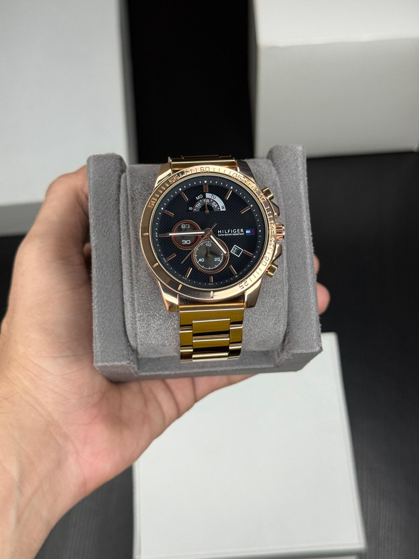 Premium Men’s Quartz Watch – All Working Chronographs | Mineral Glass