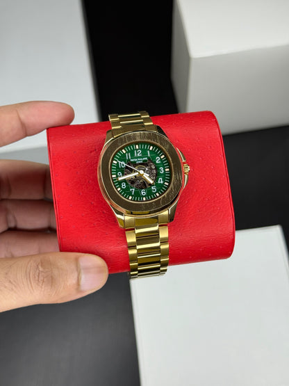 Premium Skeleton Dial Automatic Men’s Watch – Luxury Mechanical Design