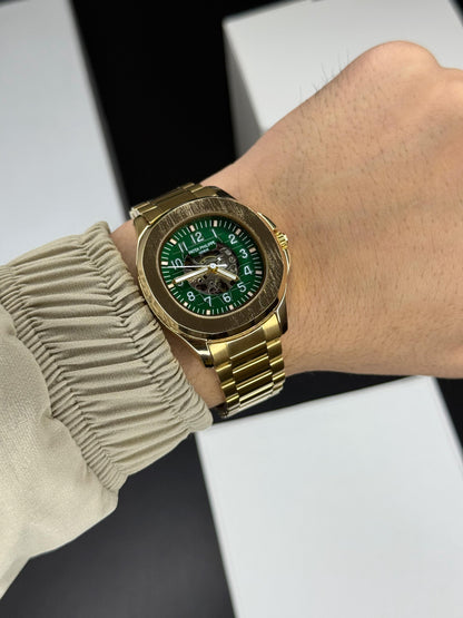 Premium Skeleton Dial Automatic Men’s Watch – Luxury Mechanical Design