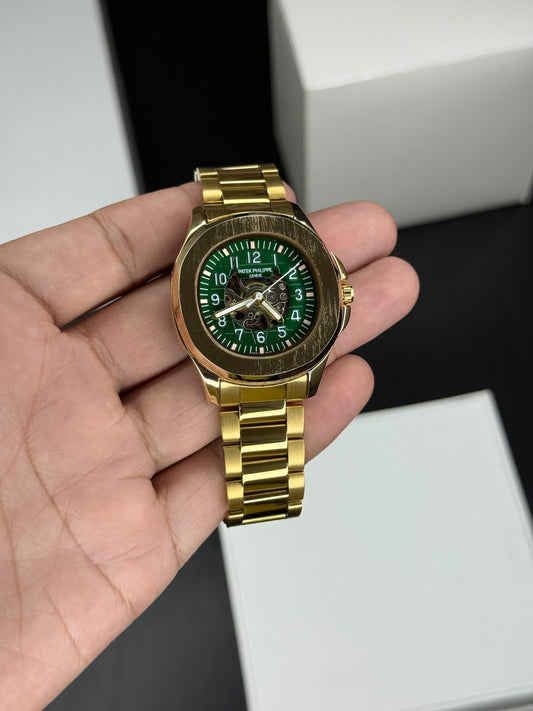 Premium Skeleton Dial Automatic Men’s Watch – Luxury Mechanical Design