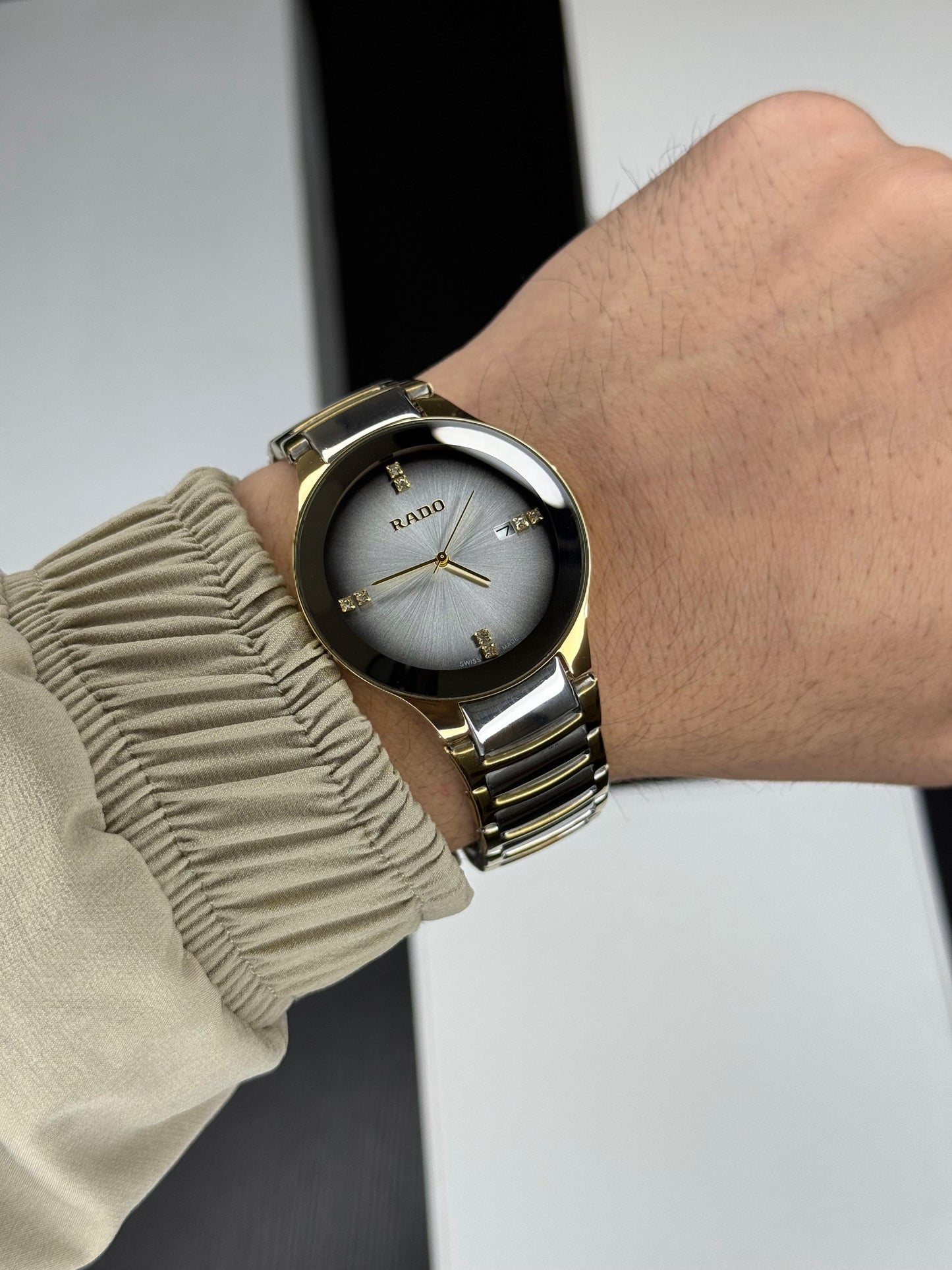 Luxury Men’s Wrist Watch – Two-Tone Steel - Sapphire Crystal