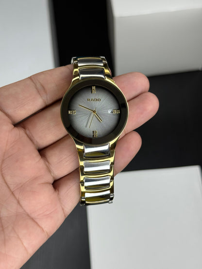 Luxury Men’s Wrist Watch – Two-Tone Steel - Sapphire Crystal