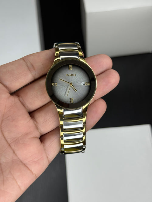 Luxury Men’s Wrist Watch – Two-Tone Steel - Sapphire Crystal