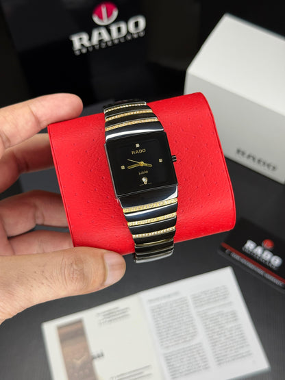 Full Ceramic Men’s Watch – Square Dial | Sapphire Crystal | 38mm