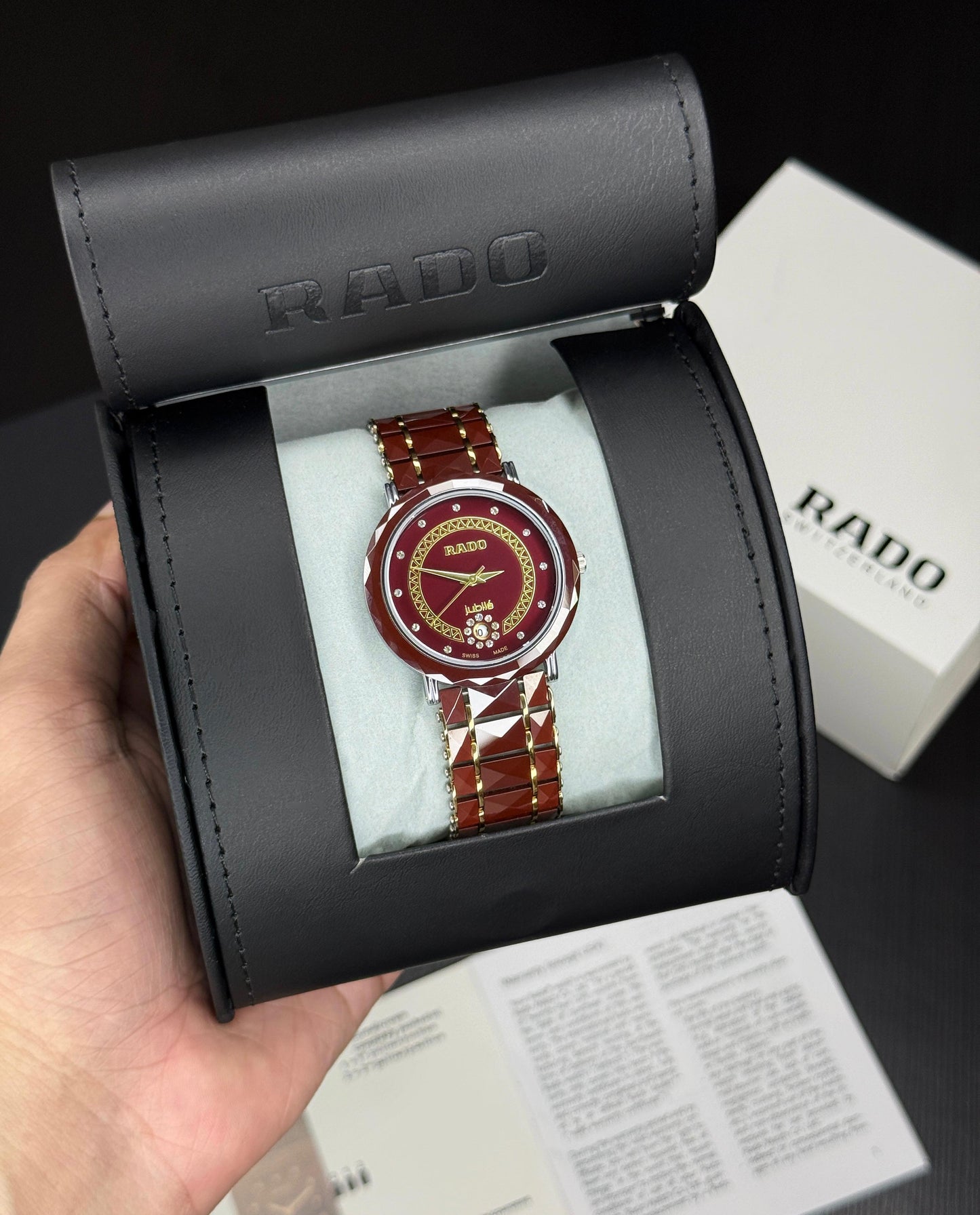 Full Brown Ceramic Men’s Watch – Sapphire Crystal | 36mm