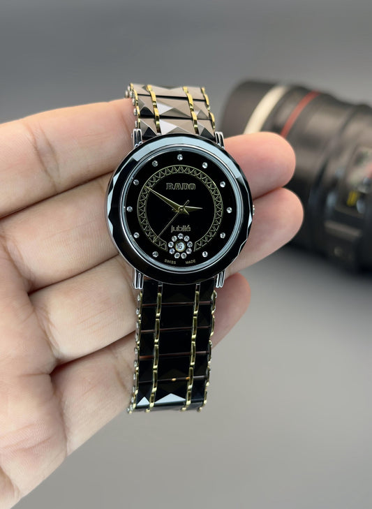 Men’s Full Ceramic Quartz Watch with Sapphire Crystal – Japan Quality