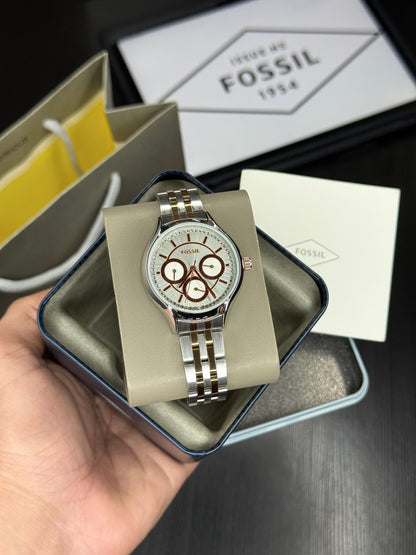 Valentine’s Special Two-Tone Rose Gold Elegance Watch for Her