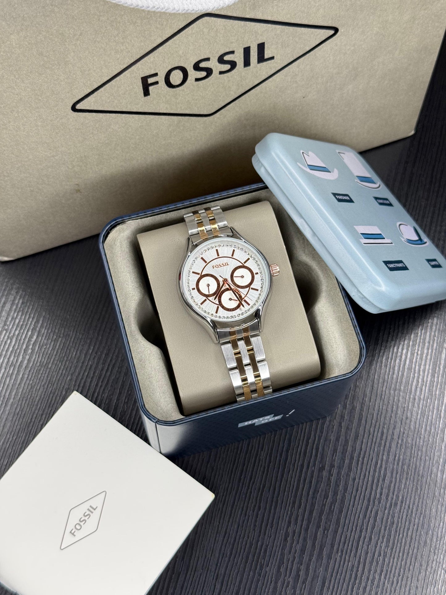 Valentine’s Special Two-Tone Rose Gold Elegance Watch for Her