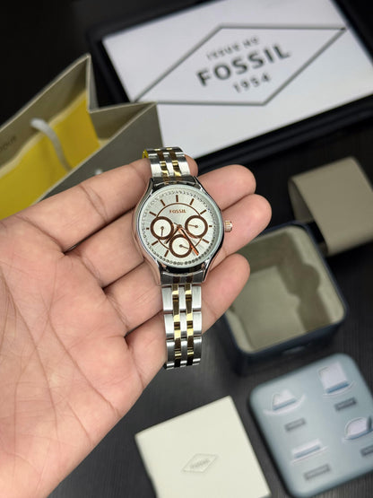 Valentine’s Special Two-Tone Rose Gold Elegance Watch for Her