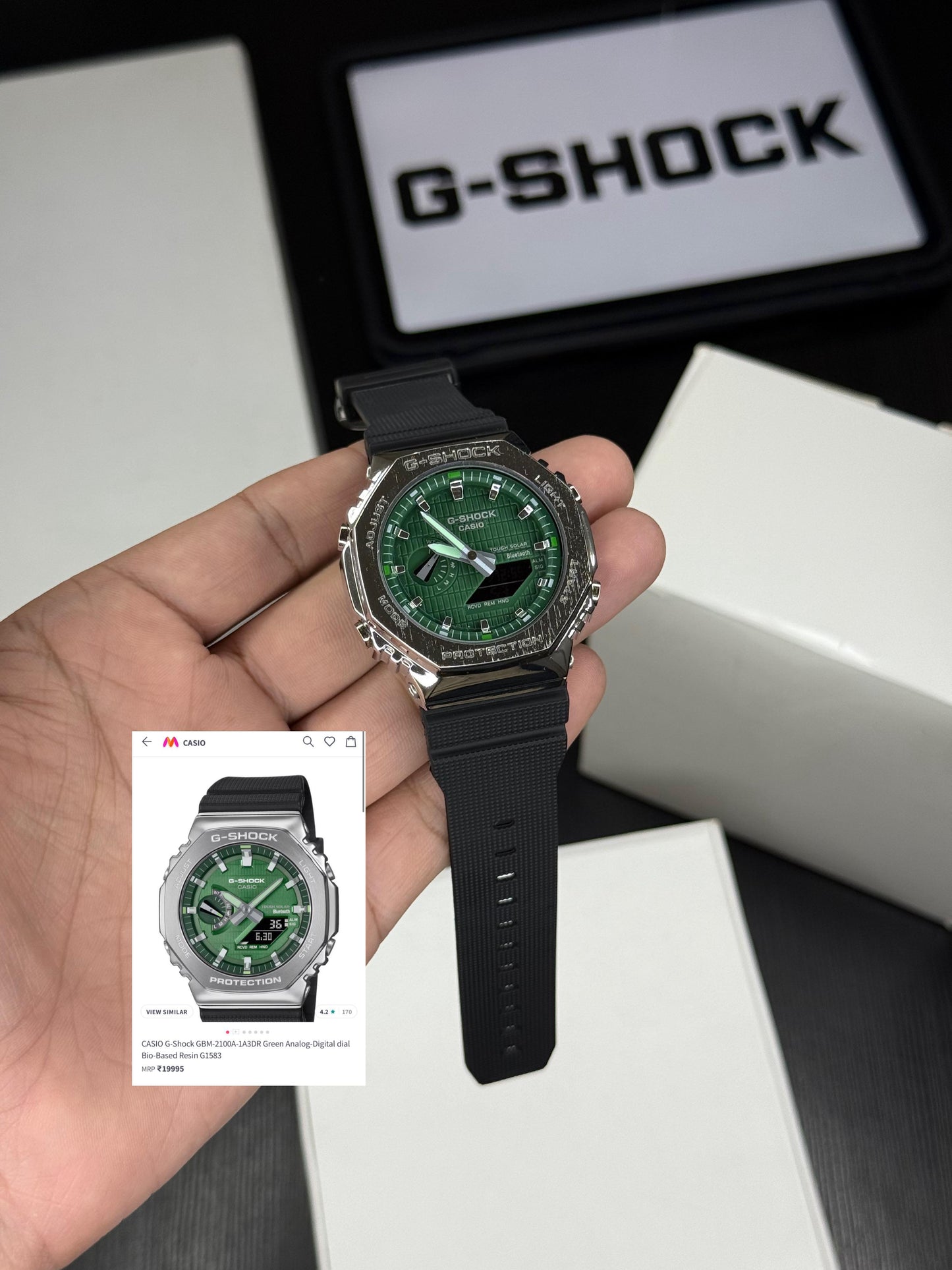 Heavy-Duty Sports Watch with 200M Water Resistance