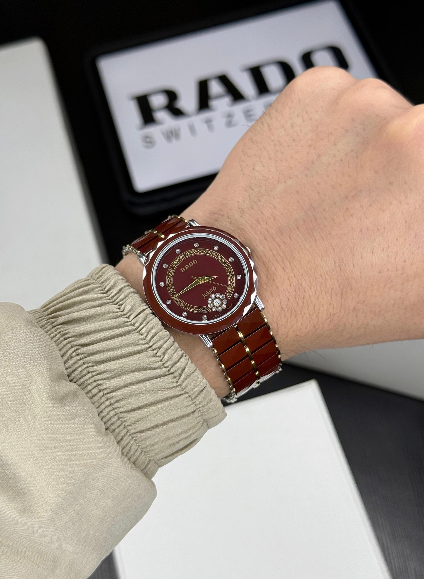 Luxury Full Ceramic Men’s Watch with Sapphire Crystal