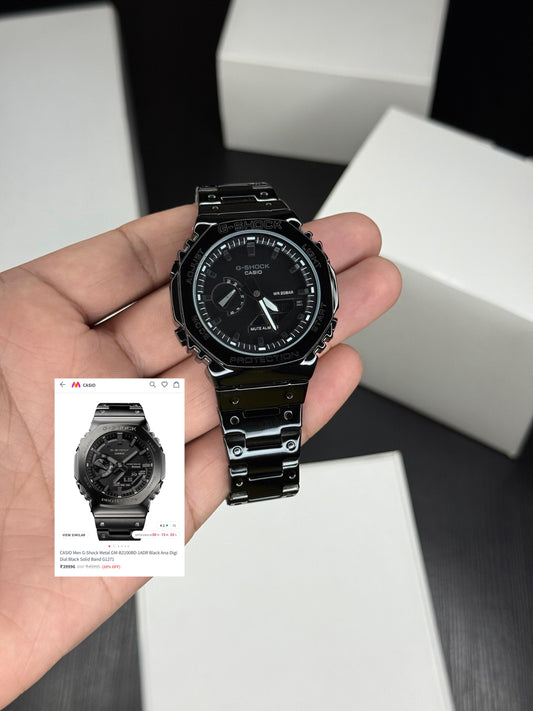 Full Ceramic Men’s Watch with Sapphire Glass