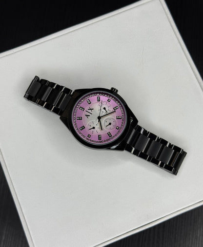 The Perfect Valentine Gift – Stylish Black Chronograph Watch