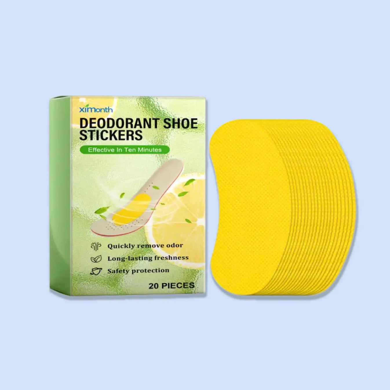 Fame UnStink - Sweat and Odor Absorbing Shoe Sticker